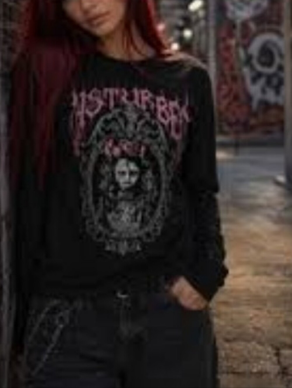 Widow Distorted Graphic Tee
